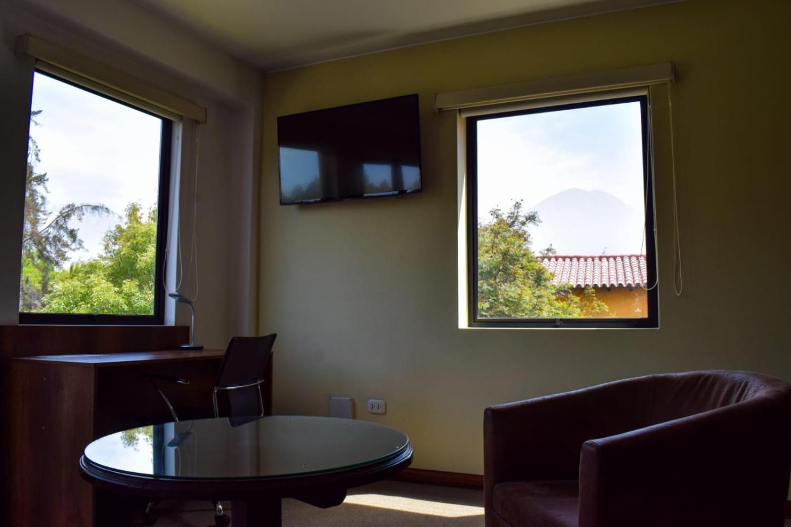 Hotel Villa Del Carmen อาเรกิปา ภายนอก รูปภาพ