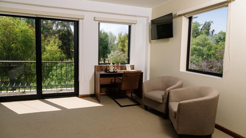 Hotel Villa Del Carmen อาเรกิปา ภายนอก รูปภาพ